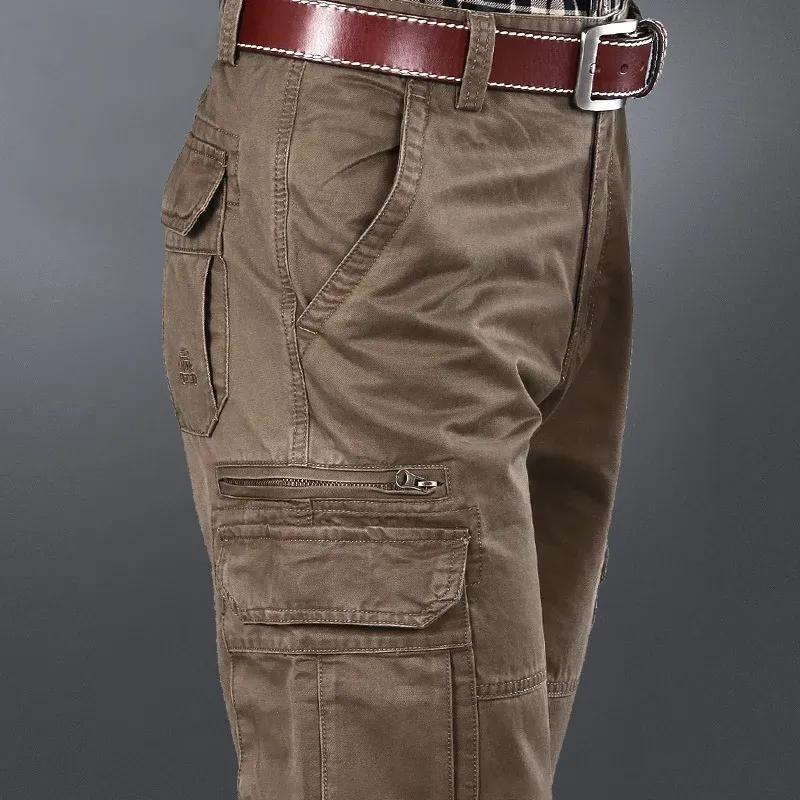 Herren Cargo-Hose mit mehreren Taschen – Bravaro