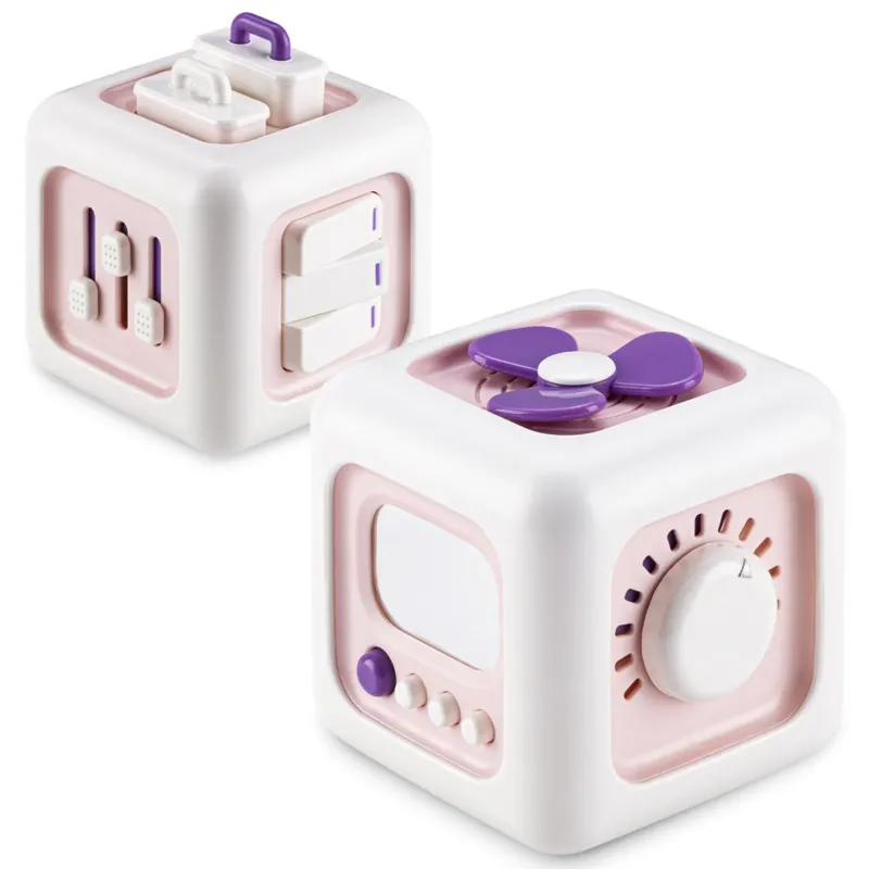 Sensory Toys for Toddler Travel Toys Baby/Activity Cubes