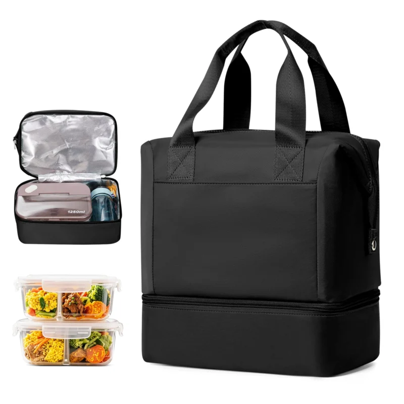 Insulated Cooler Bag, Lunch Bag, Thermal Bag for Food, Picnic Bag