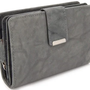 Soft leather wallet with RFID wallet
