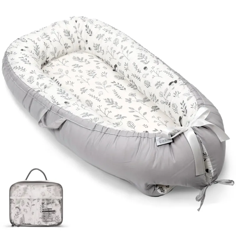 Baby Nest Cot Bumper Baby Soft Breathable Baby Bed for Newborn