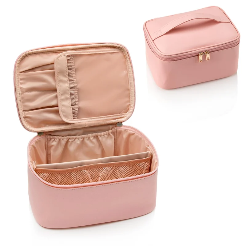 Portable Cosmetic Bag, Travel Makeup Case Organiser, Large Capacity