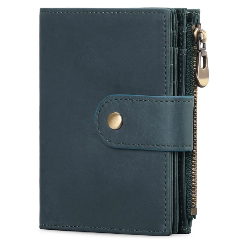 Genuine leather Wallet - RFID Protection - 15 card slots