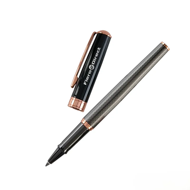 Bettoni Black Bellora Brass Rollerball Pen
