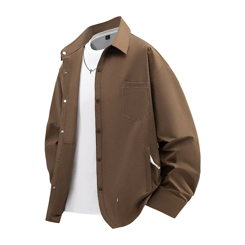 Herren Modische und lässige Overshirt Jacke – Taviero