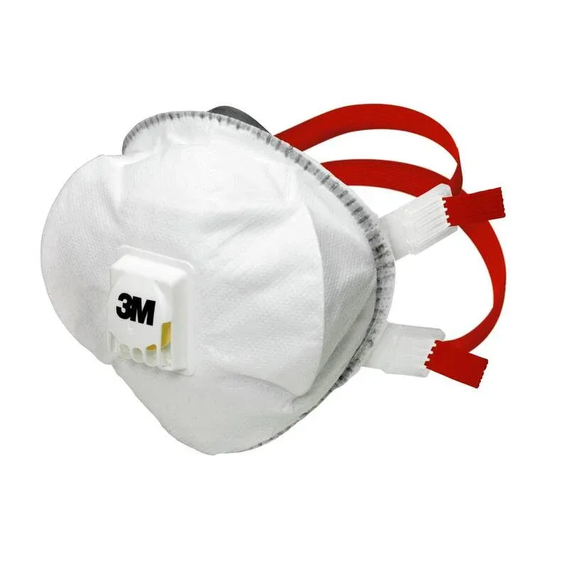 3M Feinstaubmaske Atemschutzmaske FFP3 Filter Ventil 5 Stück DIN 1492001 EN149 - 4054596793613
