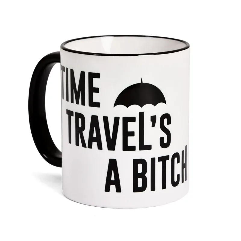Produktbild Time Travel's a Bitch Tasse für The Umbrella Academy Fans